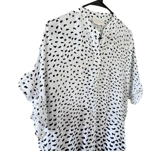 Corey Lynn Calter Anthropologie Ruffled Maxi Shirtdress - Picture 4 of 8